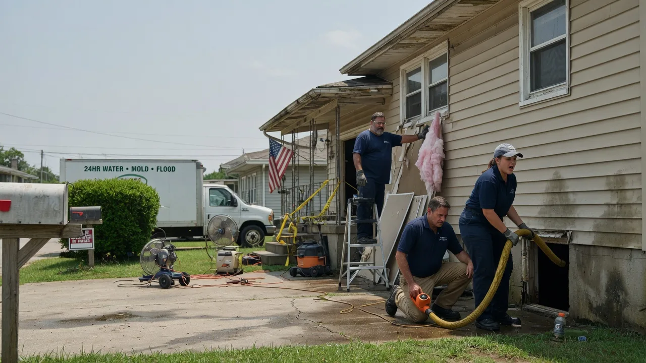 Water Damage Repair in Adamsville, TN near me